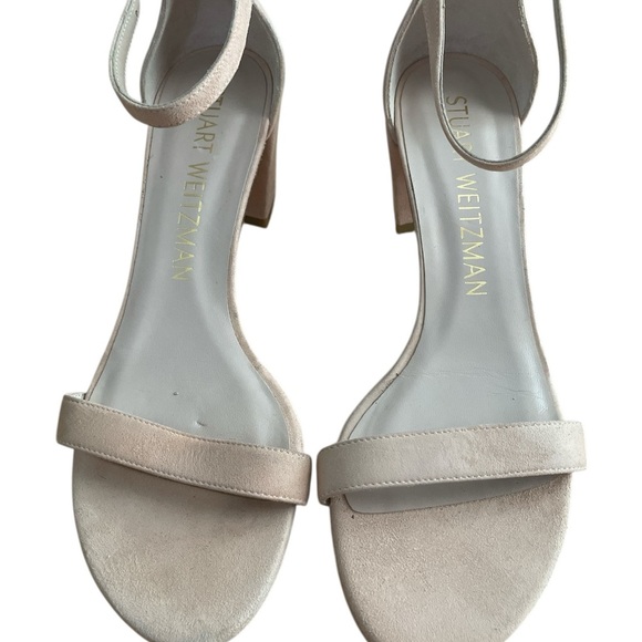 Stuart Weitzman Blush Pink, Suede Elegant Design - Picture 1 of 5